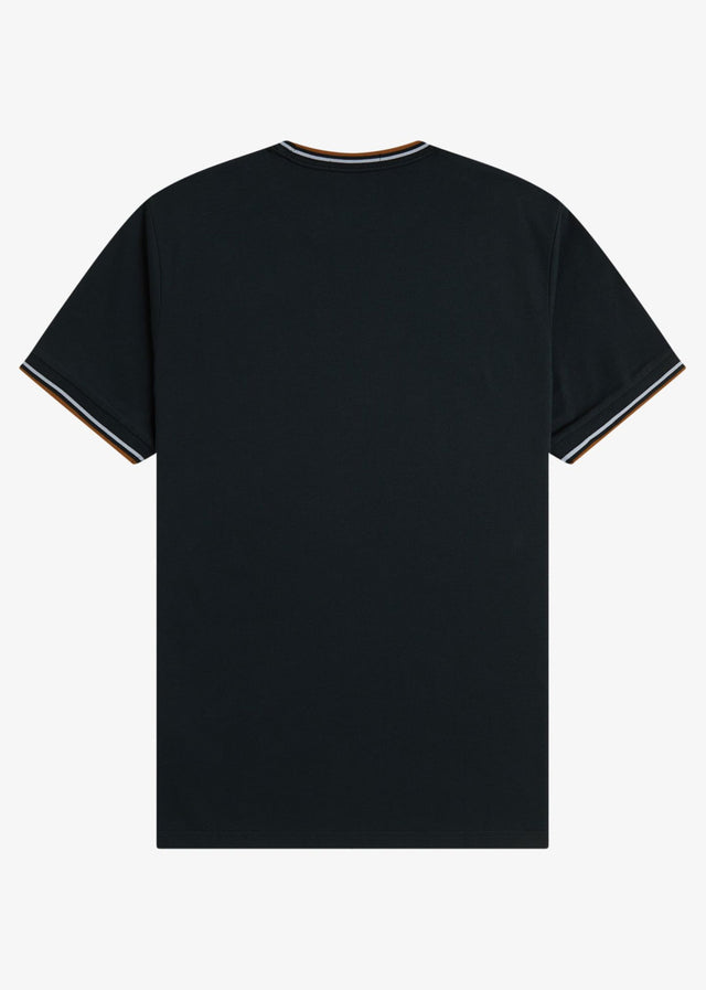 Fred Perry T-shirts Twin tipped t-shirt - night green dusky blue dark caramel