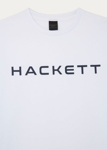 Hackett London T-shirts  Essential tee - white navy 