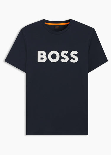 Hugo Boss T-shirts Thinking - dark blue