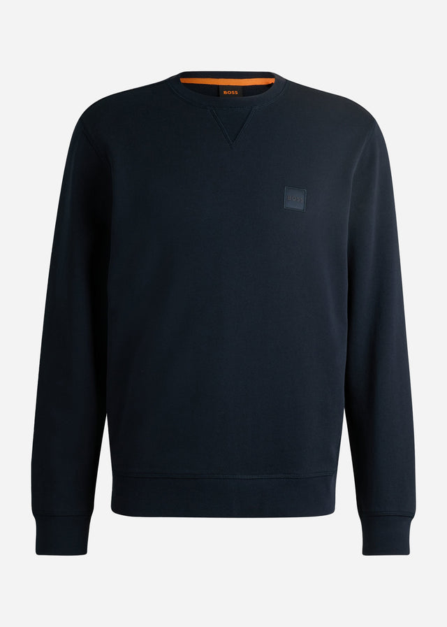 Hugo Boss Truien Westart sweater - dark blue