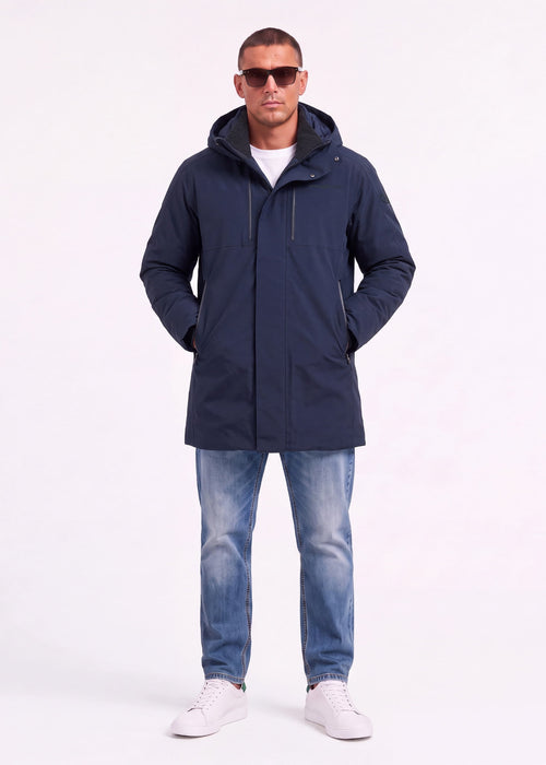 Explorer parka - navy black