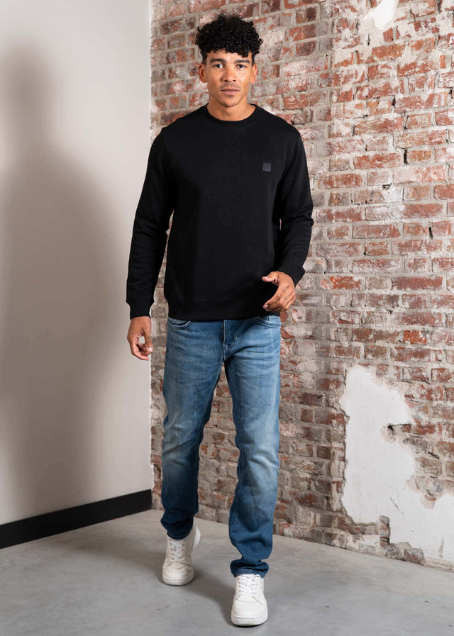 Hugo Boss Truien Westart sweater - black