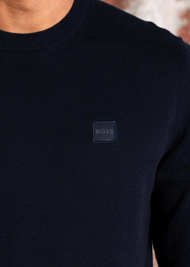 Hugo Boss Truien Kanovano sweater - dark blue