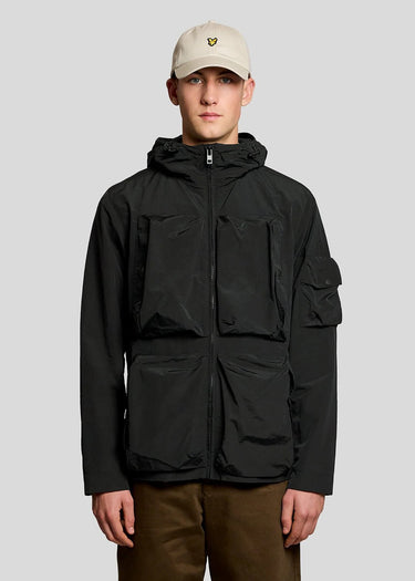 Lyle Scott Jassen Lightweight ripstop windcheater - jet black