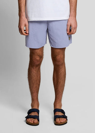 Lyle & Scott Zwembroeken Plain swim short - bubble blue