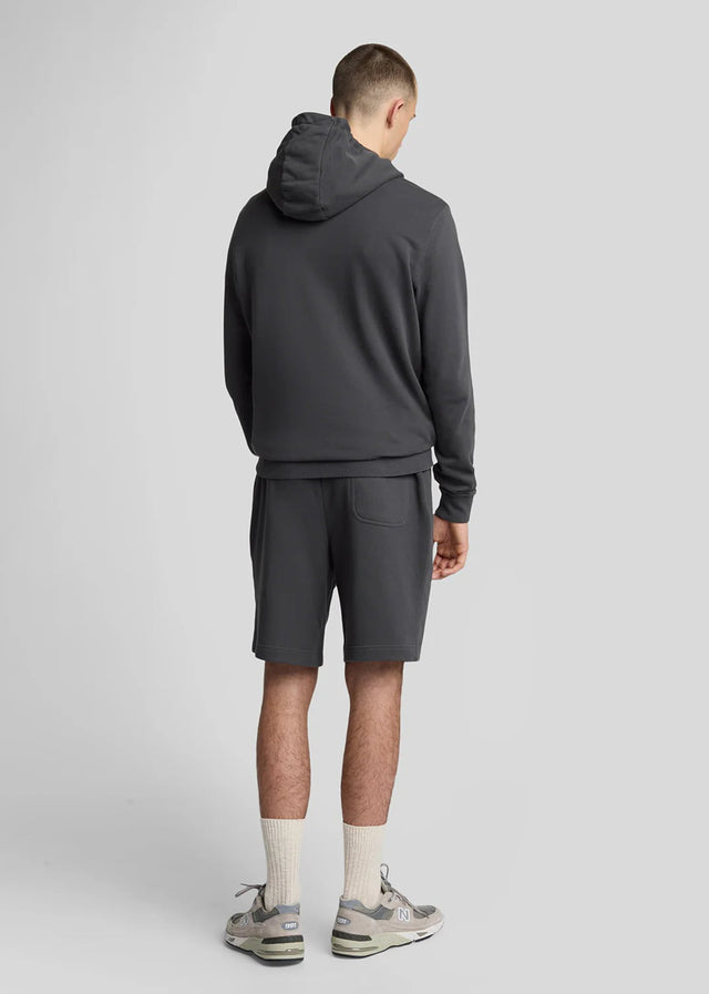 Lyle & Scott Korte Broeken Plain sweat short - gunmetal