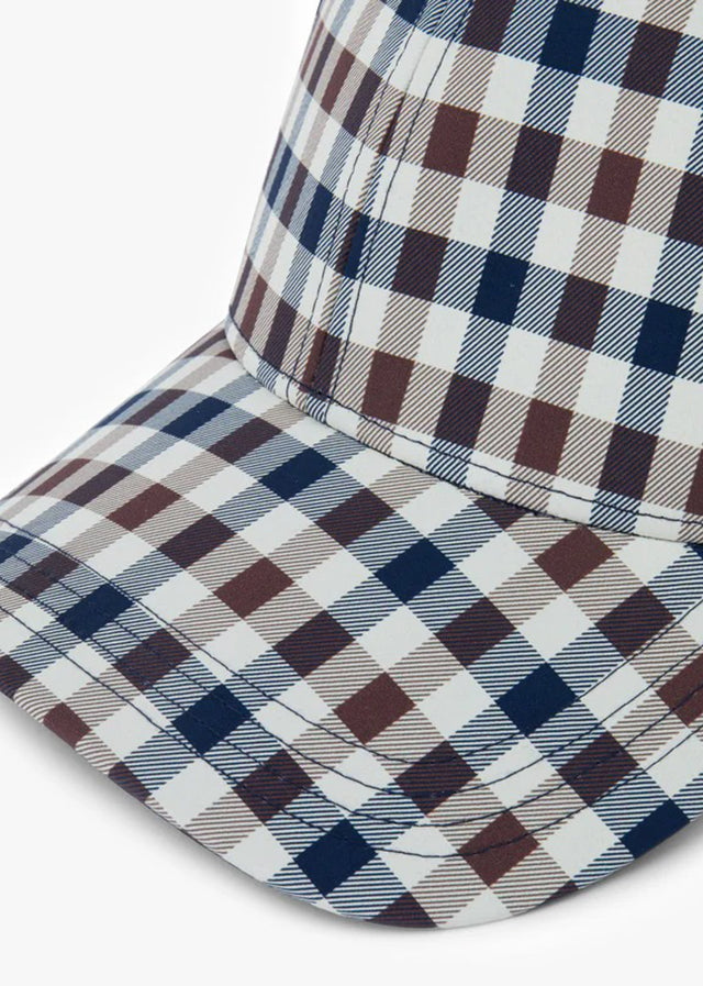 Aquascutum Petten Lamina baseball cap - club check