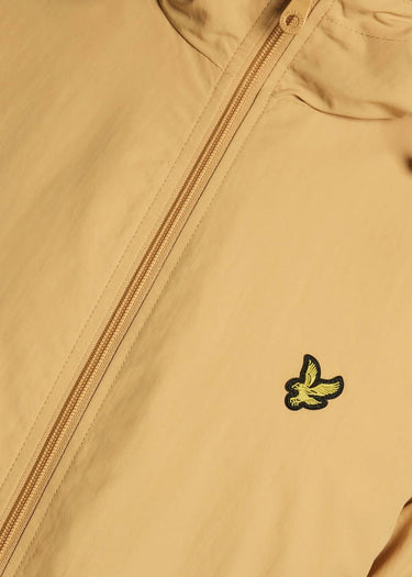 Lyle & Scott Jassen Zip through hooded jacket - honeycomb