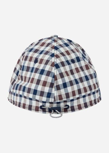 Aquascutum Petten Lamina active baseball cap - club check