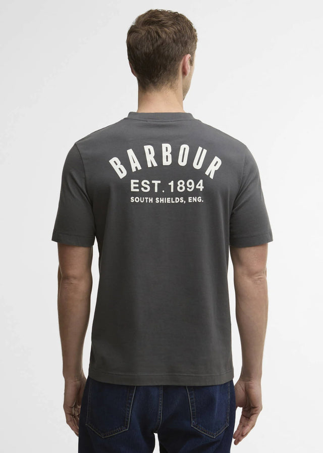 Barbour T-shirts Barbour packling relaxed graphic t-shirt - asphalt