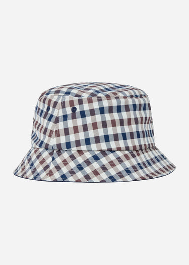 Aquascutum Bucket Hats Lamina bucket hat - club check