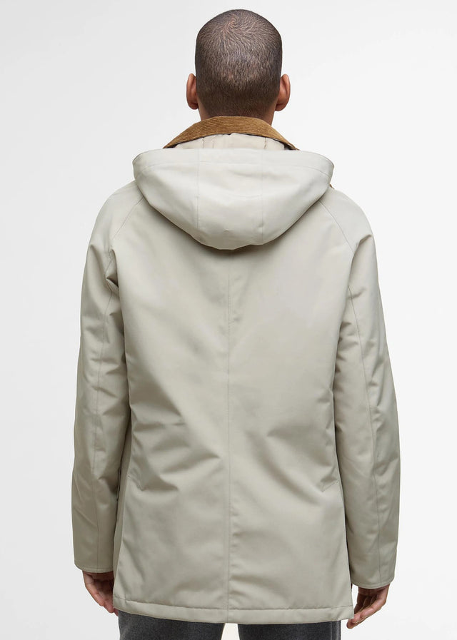 Barbour Jassen Winter ashby waterproof jacket - washed stone