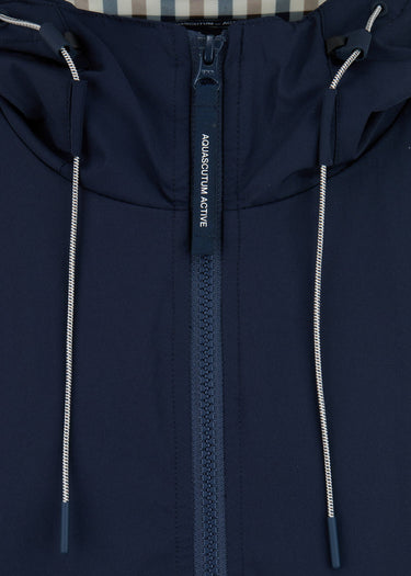 Aquascutum Jassen Shell sp hooded jacket - navy