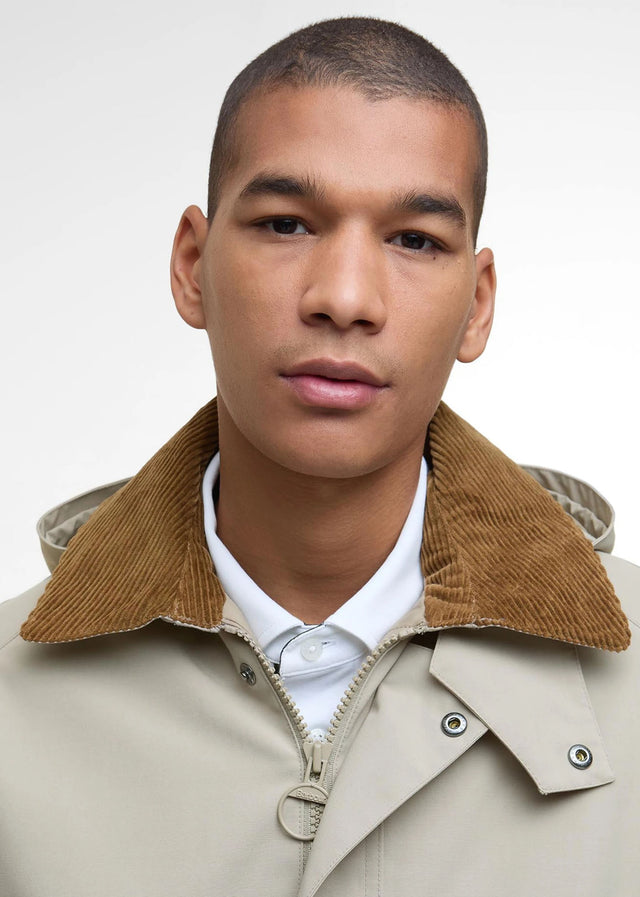 Barbour Jassen Winter ashby waterproof jacket - washed stone