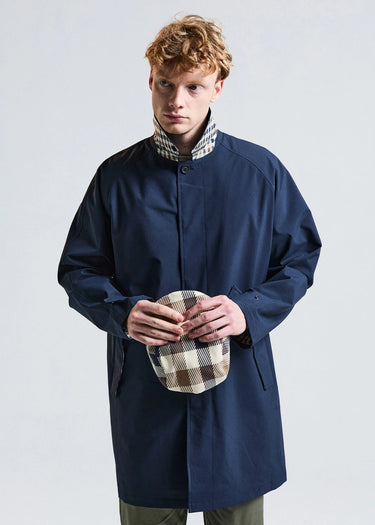 Aquascutum Jassen Softshell trench coat - navy
