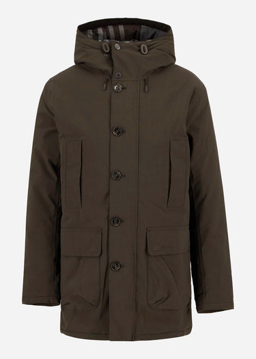 Barbour Jassen Winter beaufort waterproof parka - black oak
