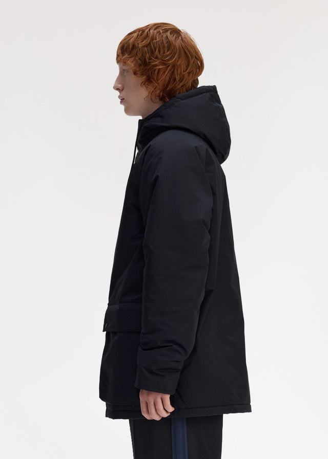 Fred Perry Jassen Padded zip through jacket - black