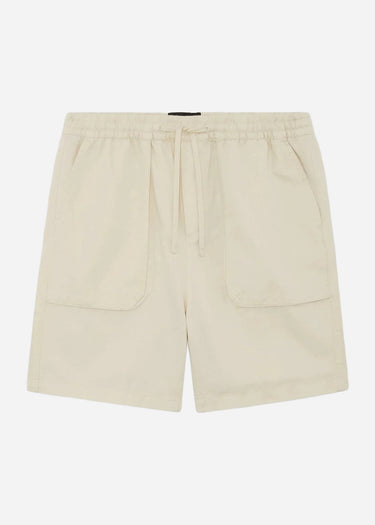 Lyle & Scott Korte Broeken Linen short - putty