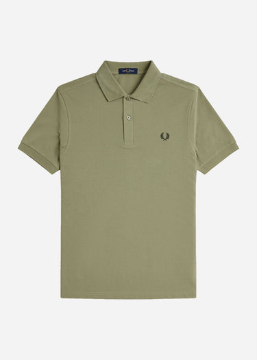 Fred Perry Polo's The fred perry shirt - olivmnt ngtgreen