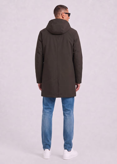 K-Way Jassen Jarno twill marmotta - black olive blue airforce