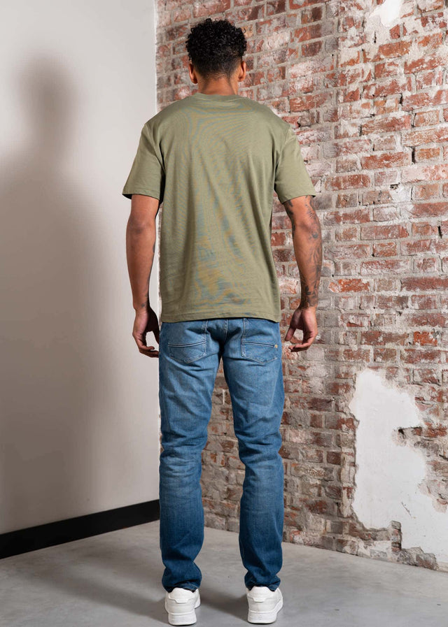 Lacoste T-shirts Cotton t-shirt - khaki