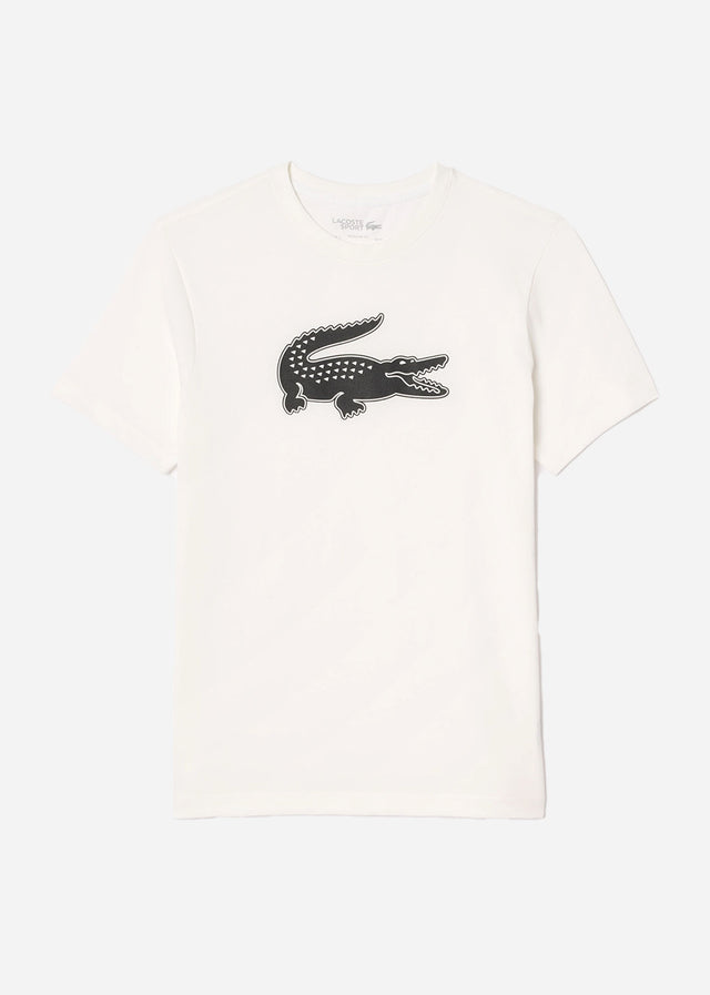 Lacoste T-shirts Lacoste logo t-shirt - white black