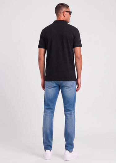 Lyle & Scott Polo's Plain polo shirt - jet black