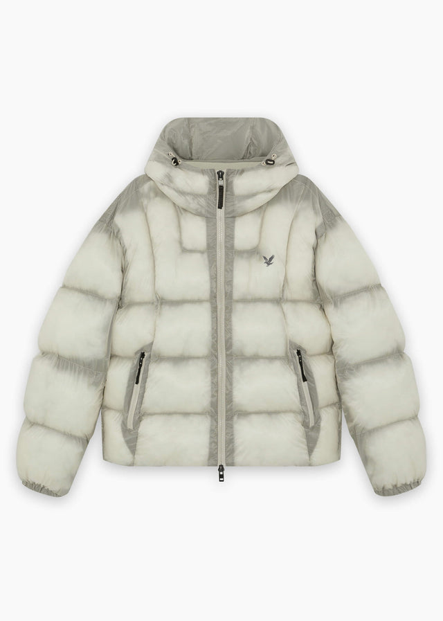 Lyle & Scott Jassen Translucent puffer jacket - putty