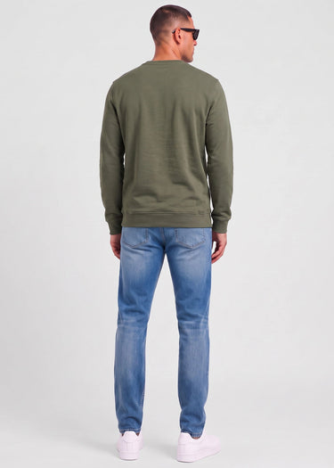 Lyle & Scott Truien Crew neck sweatshirt - journey olive