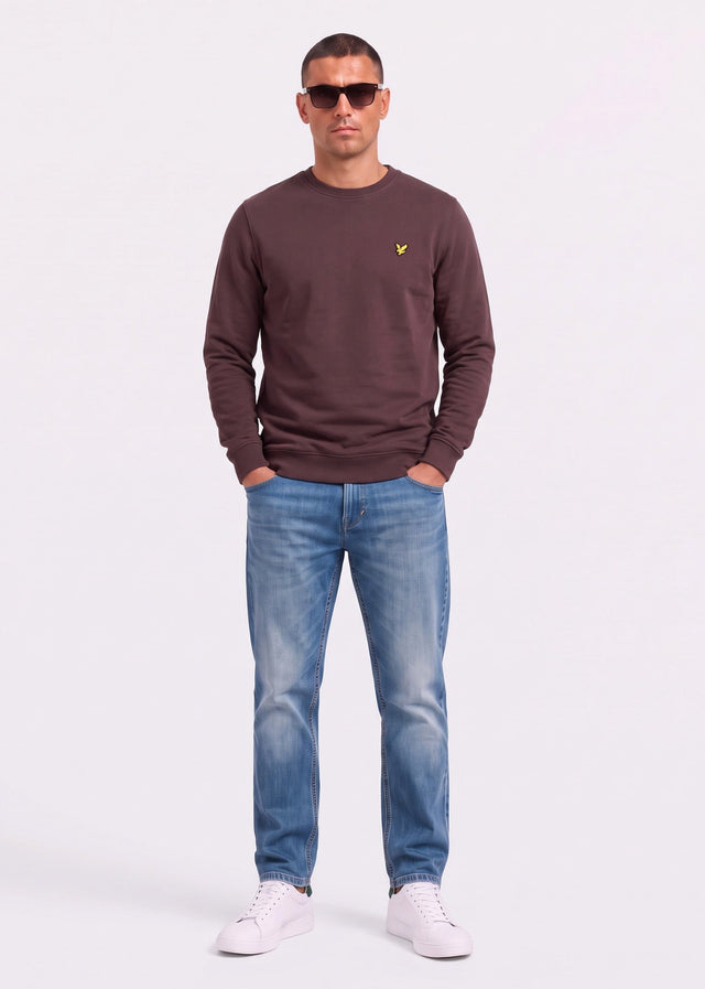 Lyle & Scott Truien Crew neck sweatshirt - shelter brown