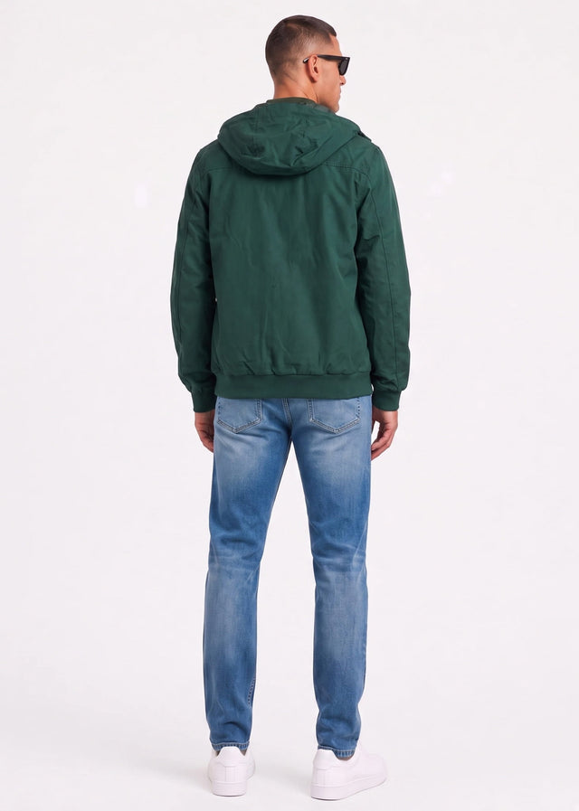 Lyle & Scott Jassen Fleece back softshell jacket - dark green