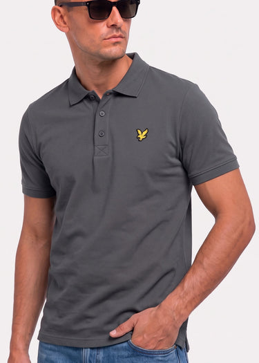 Lyle & Scott Polo's Plain polo shirt - charcoal