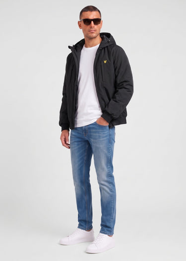 Lyle & Scott Jassen Wadded softshell jacket - jet black