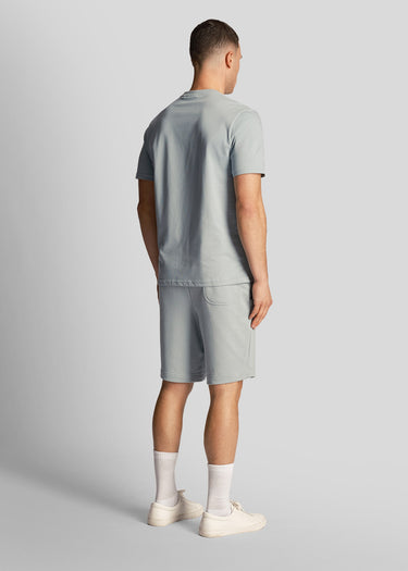 Lyle & Scott Korte Broeken  Sweat short - slate blue 