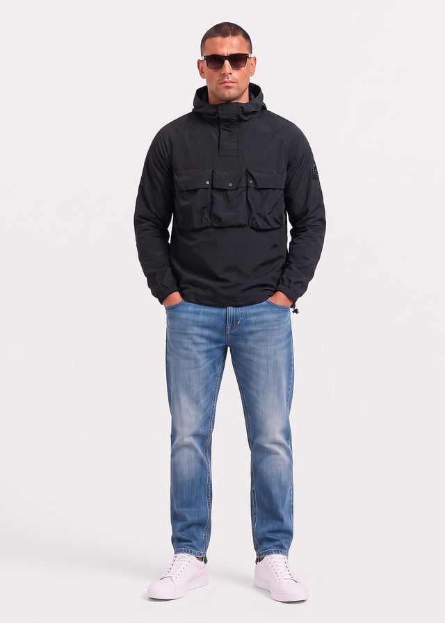 Marshall Artist Jassen Sefton quarter zip - black
