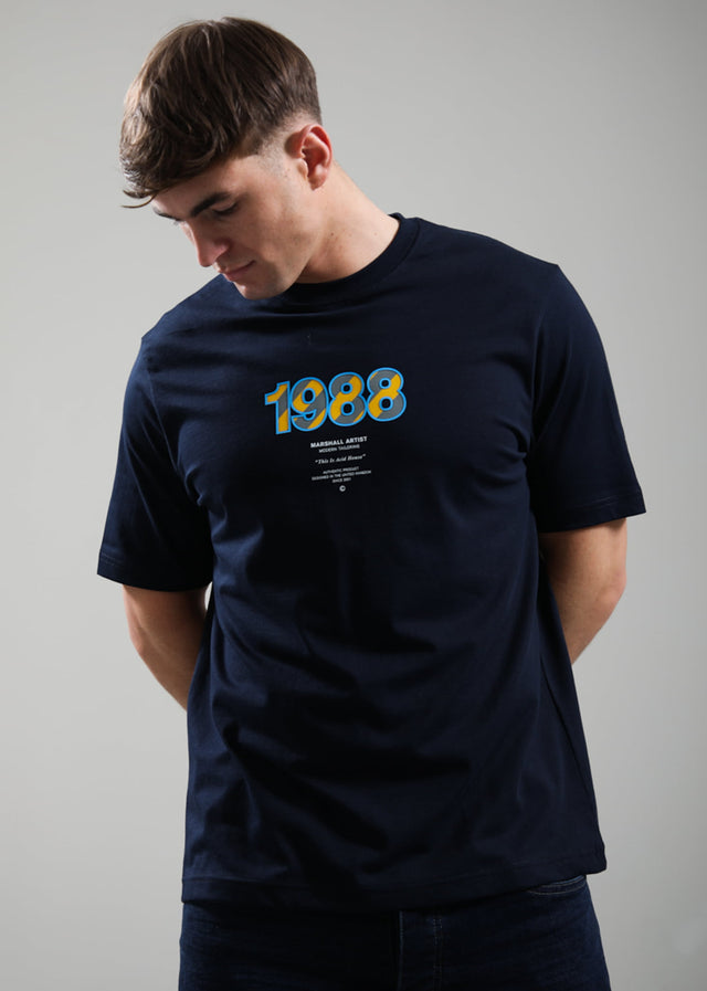 Marshall Artist T-shirts Acid house - navy