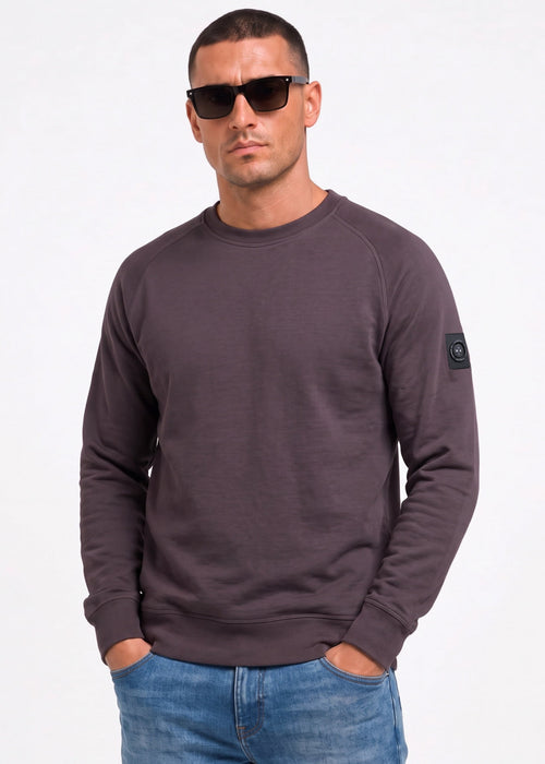 Siren crew sweat - bordeaux