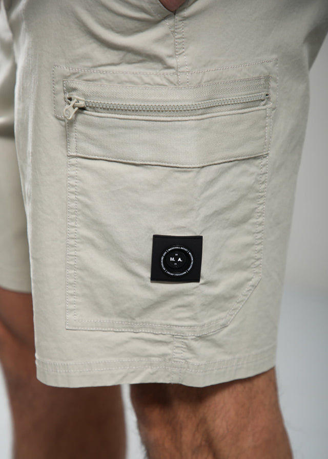 Marshall Artist Korte Broeken Vanguard cargo short - stone
