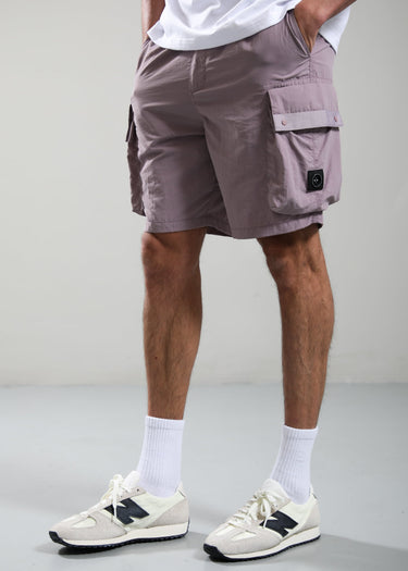 Marshall Artist Korte Broeken Woodvale cargo short - dark rose