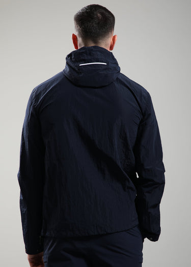 Marshall Artist Jassen Sicuro hooded overshirt - navy