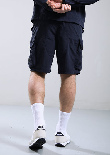 Marshall Artist Korte Broeken Woodvale cargo short - navy