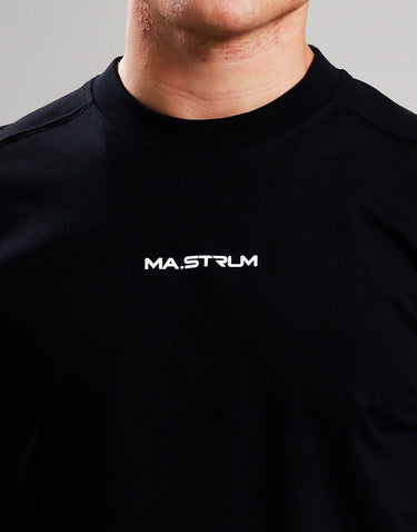 MA.Strum T-shirts  Mastrum printed tee - black 