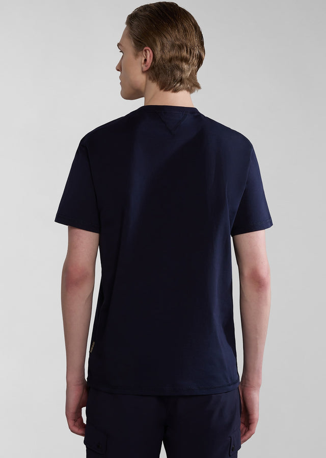 Napapijri T-shirts  Kreis t-shirt - blue marine 