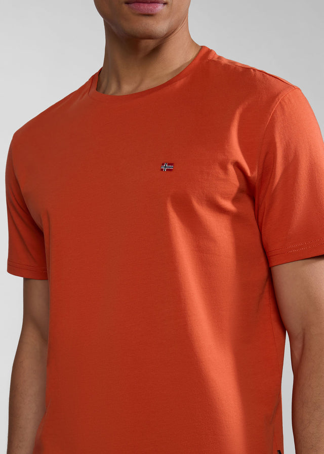 Napapijri T-shirts  Salis ss sum t-shirt - orange burnt 