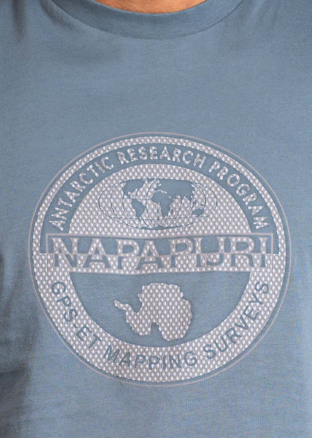 Napapijri T-shirts S bollo 2 - stormy weat