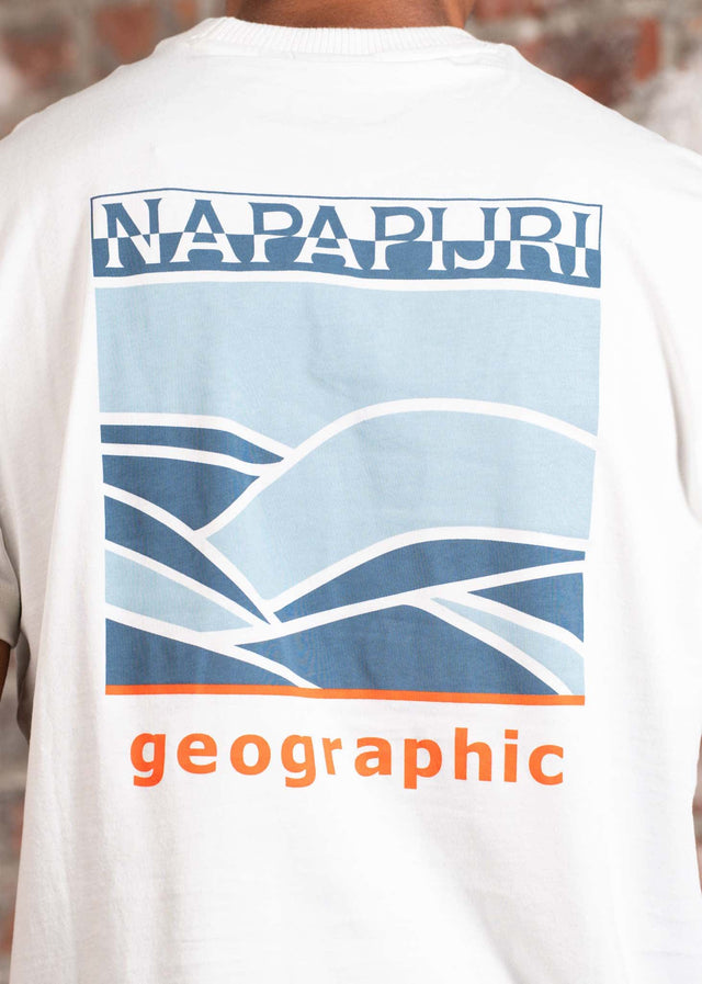 Napapijri T-shirts S sovana - white heron