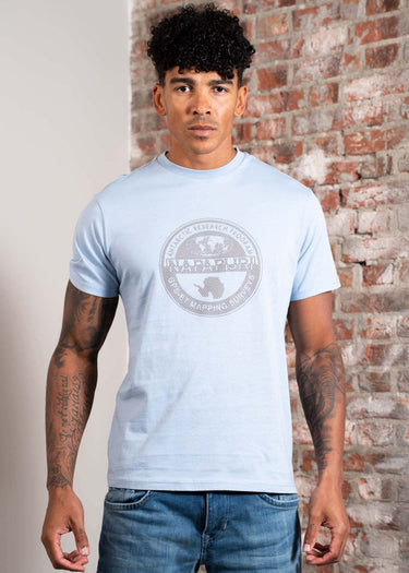 Napapijri T-shirts S bollo 2 - soft chambr