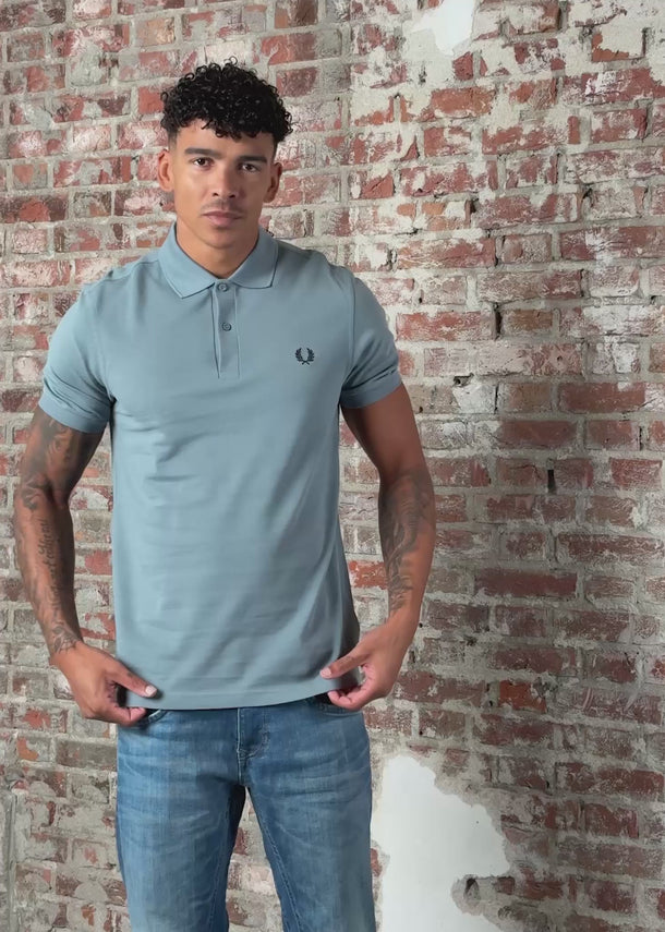 Fred Perry Polo's Plain polo - stockport blue navy