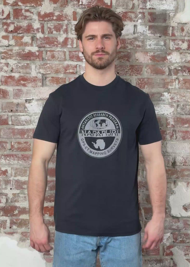 Napapijri T-shirts S bollo 2 - black