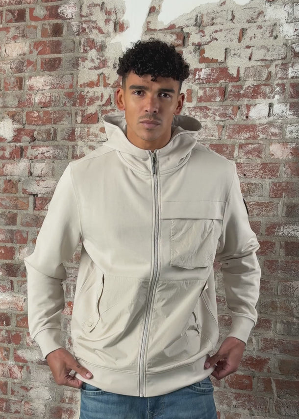 Weekend Offender Hoodies Daponte - cement